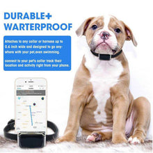 Load image into Gallery viewer, New Arrival IP67 Waterproof Pet Collar GSM AGPS Wifi LBS Mini Light GPS Tracker for Pets Dogs Cats Cattle Sheep Tracking Locator
