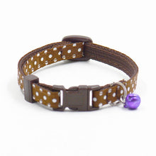 Load image into Gallery viewer, Sale 1Pc New Adjustable Dot Printed Little Dog Collars Cat Puppy Pets Supplies
