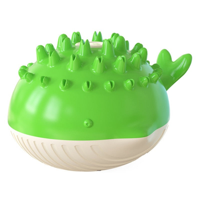 Dog Interactive Water Jet Toy Molar Teeth Cleaning Crocodile Floating Toy Pet Dog Squeaker Dog Training Toys Pets Accessories