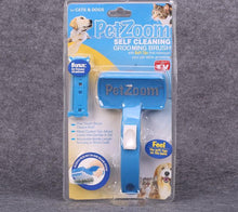 Load image into Gallery viewer, PetZoom Brush for Dogs and Cats Pet Grooming Brush Removes Mats and Tangles For Long and Short Haired Pets
