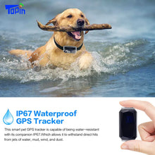 Load image into Gallery viewer, New Arrival IP67 Waterproof Pet Collar GSM AGPS Wifi LBS Mini Light GPS Tracker for Pets Dogs Cats Cattle Sheep Tracking Locator
