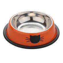 Load image into Gallery viewer, Pet Product Dog Cat Food Bowls Stainless Steel Anti-skid Dogs Cats Water Bowl Pets Drinking Feeding Bowls Tools Pet Supplies
